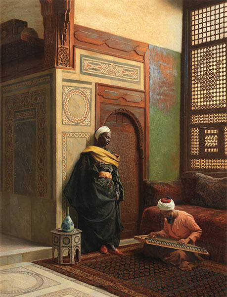 Peinture Deutsch - le charme des contes d'Orient